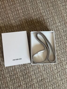 Peter Do watch chain link necklace